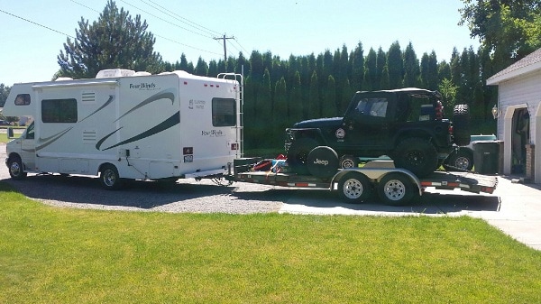 Tips to follow when towing Jeep Wrangler behind Motorhome - Auto Repair  Guide, Los Banos, CA